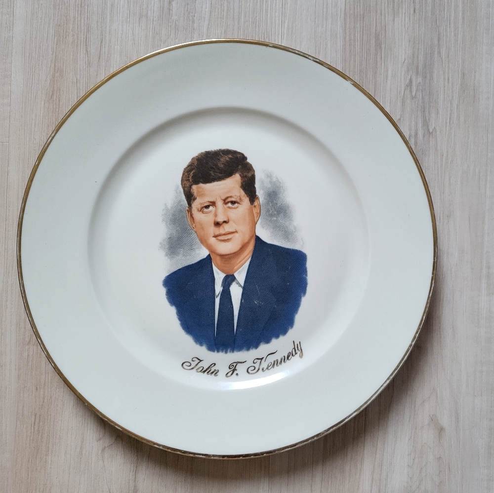 Collectable JFK Plate